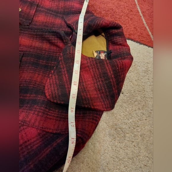 1950’s-1965 era Woolrich Flannel Coat - Picture 6 of 11